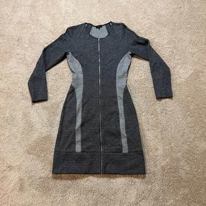Women’s Theory  Long Sleeve Zip-UP Dress Size 6